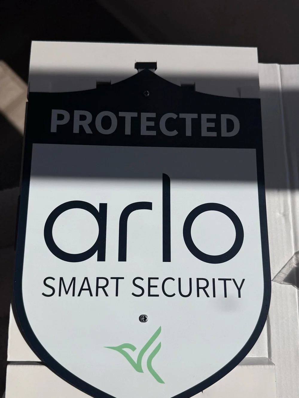 Arlo White Smart Security Video Doorbell and Cameras - 3 Pack